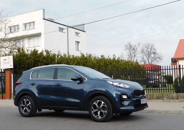 Kia Sportage cena 74980 przebieg: 156200, rok produkcji 2020 z Przedbórz małe 596